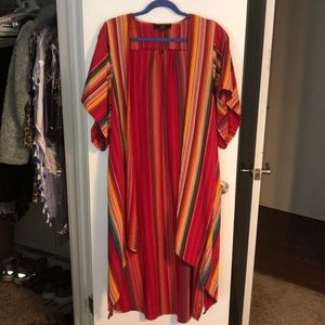 L&B serape duster